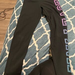 PINK Victoria's Secret Black Leggings